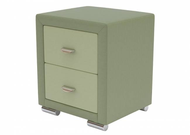 Тумба Orma Soft 2, цвет: Экокожа Олива/Зеленое яблоко Тумба Orma Soft 2, цвет: Экокожа Олива/Зеленое яблоко