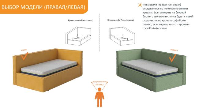 Кровать-софа Porto Lite Кровать-софа Porto Lite