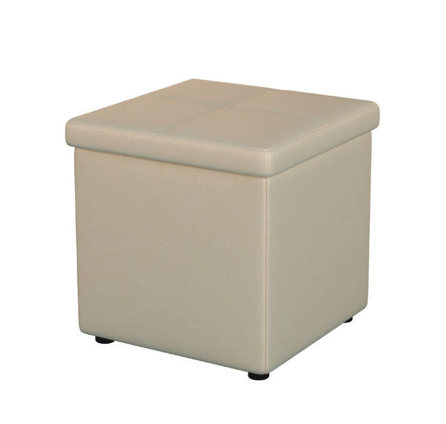 Пуф Orma soft 2, цвет: Экокожа Бежевый перламутр Пуф Orma soft 2, цвет: Экокожа Бежевый перламутр