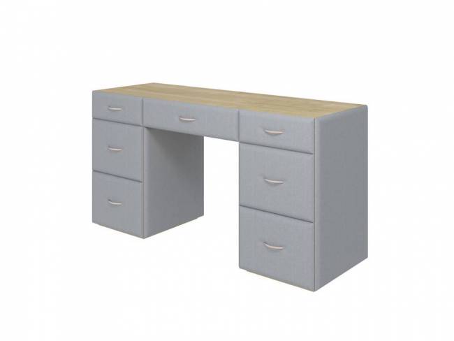 Туалетный стол Mirra (7 ящиков) Туалетный стол Mirra (7 ящиков)