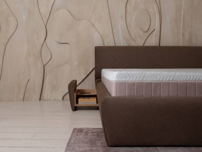 Кровать Concept с выдвижными тумбами Кровать Concept с выдвижными тумбами