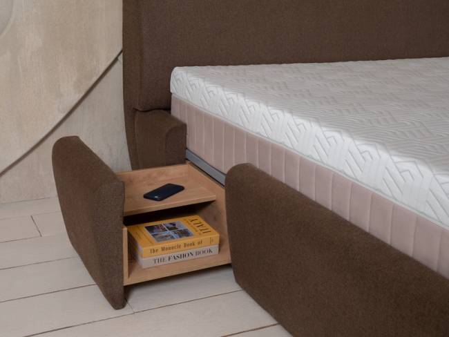 Кровать Concept с выдвижными тумбами Кровать Concept с выдвижными тумбами