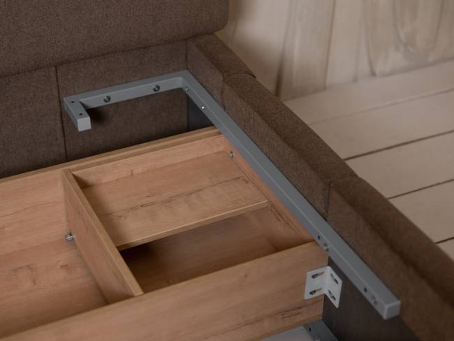 Кровать Concept с выдвижными тумбами Кровать Concept с выдвижными тумбами