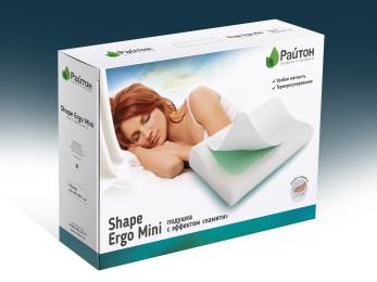 Подушка Shape Ergo Mini Подушка Shape Ergo Mini