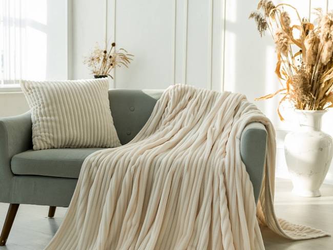 Чехол Soft Stripe на декоративную подушку Кьянти Чехол Soft Stripe на декоративную подушку Кьянти